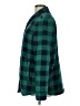 Lands' End 100% Polyester Plaid Green Coat Size L - photo 5