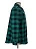 Lands' End 100% Polyester Plaid Green Coat Size L - photo 4