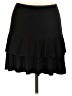 Vanity Solid Black Casual Skirt Size L - photo 1