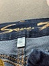 Seven7 Chevron-herringbone Blue Jeans Size 10 - photo 4