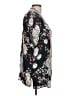 Knox Rose 100% Rayon Black Kimono Size L - photo 4