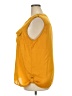 Mileage 100% Polyester Yellow Sleeveless Blouse Size 2X - photo 5
