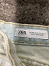 Zara Green Denim Shorts Size 4 - photo 3