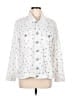 Show Me Your Mumu 100% Cotton Stars Silver Jacket Size M - photo 1