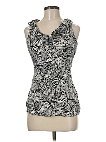Tory Burch Sleeveless Silk Top (view 1)