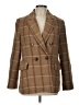 a loves a Plaid Brown Blazer Size L - photo 1
