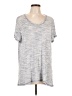 New Directions Gray Active T-Shirt Size L - photo 1