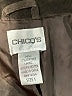 Chico's 100% Leather Brown Leather Jacket Size Med (1) - photo 3