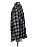 IZOD Checkered-gingham Gray Long Sleeve Button-Down Shirt Size S - photo 4