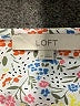 Ann Taylor LOFT 100% Rayon Floral White Short Sleeve Blouse Size M - photo 4