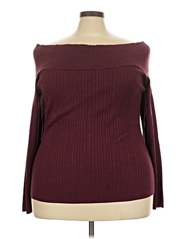 Ashley Stewart Long Sleeve Top (view 1)