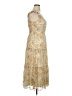 Trixxi 100% Polyester Paisley Gold Cocktail Dress Size XL - photo 4