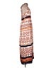 Eliza J 100% Polyester Print Orange Casual Dress Size 12 - photo 4