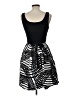Neiman Marcus Graphic Black Cocktail Dress Size 10 - photo 2