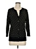 Ellen Tracy Polka Dots Black Cardigan Size M - photo 1