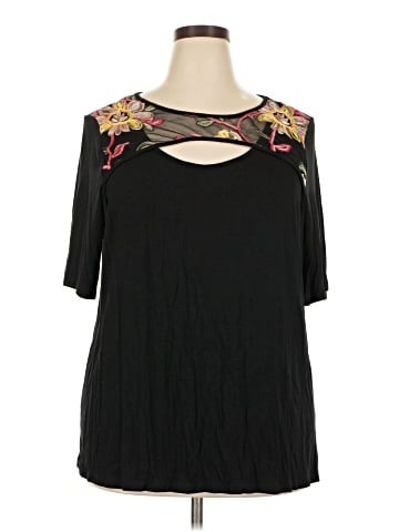 Kim & Cami 3/4 Sleeve T-Shirt (view 1)
