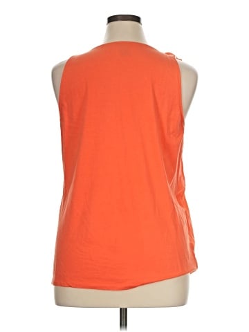 Ann Taylor Factory Sleeveless T-Shirt (view 2)