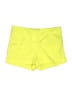 J.Crew Solid Yellow Shorts Size 8 - photo 1