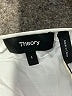 Theory White Short Sleeve Blouse Size L - photo 7