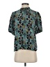 Knox Rose 100% Rayon Teal Short Sleeve Blouse Size XS - photo 1