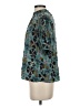 Knox Rose 100% Rayon Teal Short Sleeve Blouse Size XS - photo 5