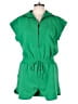 Entro Solid Green Romper Size L - photo 1