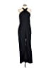 Reiss 100% Cotton Solid Black Jumpsuit Size 12 - photo 1