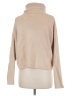 Lulus Solid Tan Turtleneck Sweater Size M - photo 2
