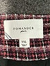 Pomander Place Houndstooth Burgundy Jacket Size XXL - photo 6