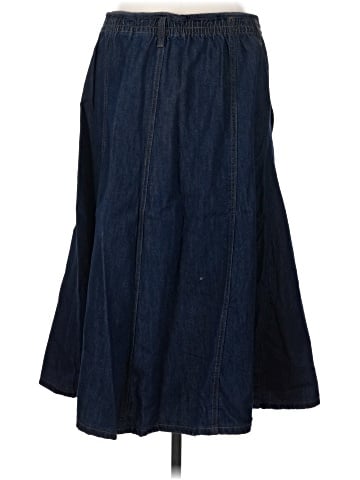 Time and Tru Denim Skirt (view 2)