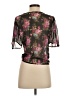 Kirra Black Short Sleeve Blouse Size S - photo 2