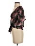Kirra Black Short Sleeve Blouse Size S - photo 5