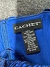 Cachet 100% Polyester Blue Cocktail Dress Size 8 - photo 4