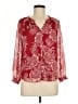 Style&Co Red 3/4 Sleeve Blouse Size M (petite) - photo 1