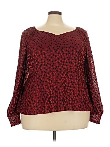 Lane Bryant Long Sleeve Blouse (view 1)