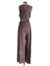 Mystree Metallic Brown Jumpsuit Size L - photo 2