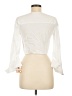 JOA 100% Cotton Ivory Long Sleeve Blouse Size M - photo 2