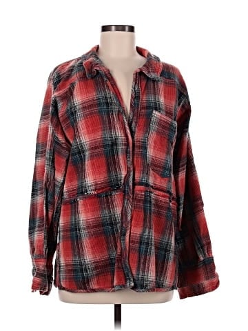 We the Free Long Sleeve Button-Down Shirt (view 1)