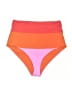 Mara Hoffman Color Block Orange Swimsuit Bottoms Size XS - photo 1