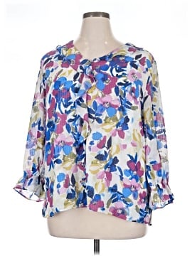 Investments 3/4 Sleeve Blouse