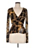 Guess Gold Long Sleeve Blouse Size M - photo 1
