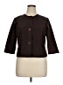 Coldwater Creek 100% Silk Brown Jacket Size 14 (petite) - photo 1