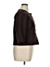 Coldwater Creek 100% Silk Brown Jacket Size 14 (petite) - photo 4
