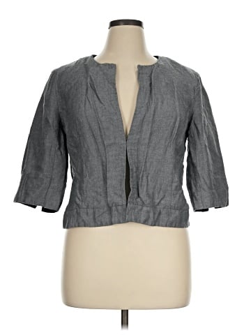 Banana Republic Factory Store 3/4 Sleeve Button-Down Shirt (view 1)