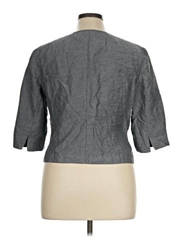 Banana Republic Factory Store 3/4 Sleeve Button-Down Shirt (view 2)