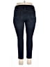 Wrangler Jeans Co Solid Blue Jeans Size 14 (petite) - photo 2