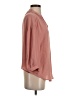 Habitual 100% Polyester Pink 3/4 Sleeve Blouse Size Sm (1) - photo 4