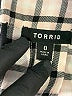 Torrid Checkered-gingham Ivory Casual Skirt Size Lg Plus (0) - photo 4