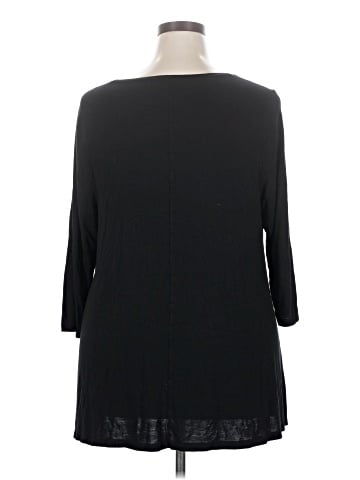 Lane Bryant 3/4 Sleeve T-Shirt (view 2)