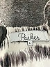 Parker Graphic Silver Cocktail Dress Size L - photo 7